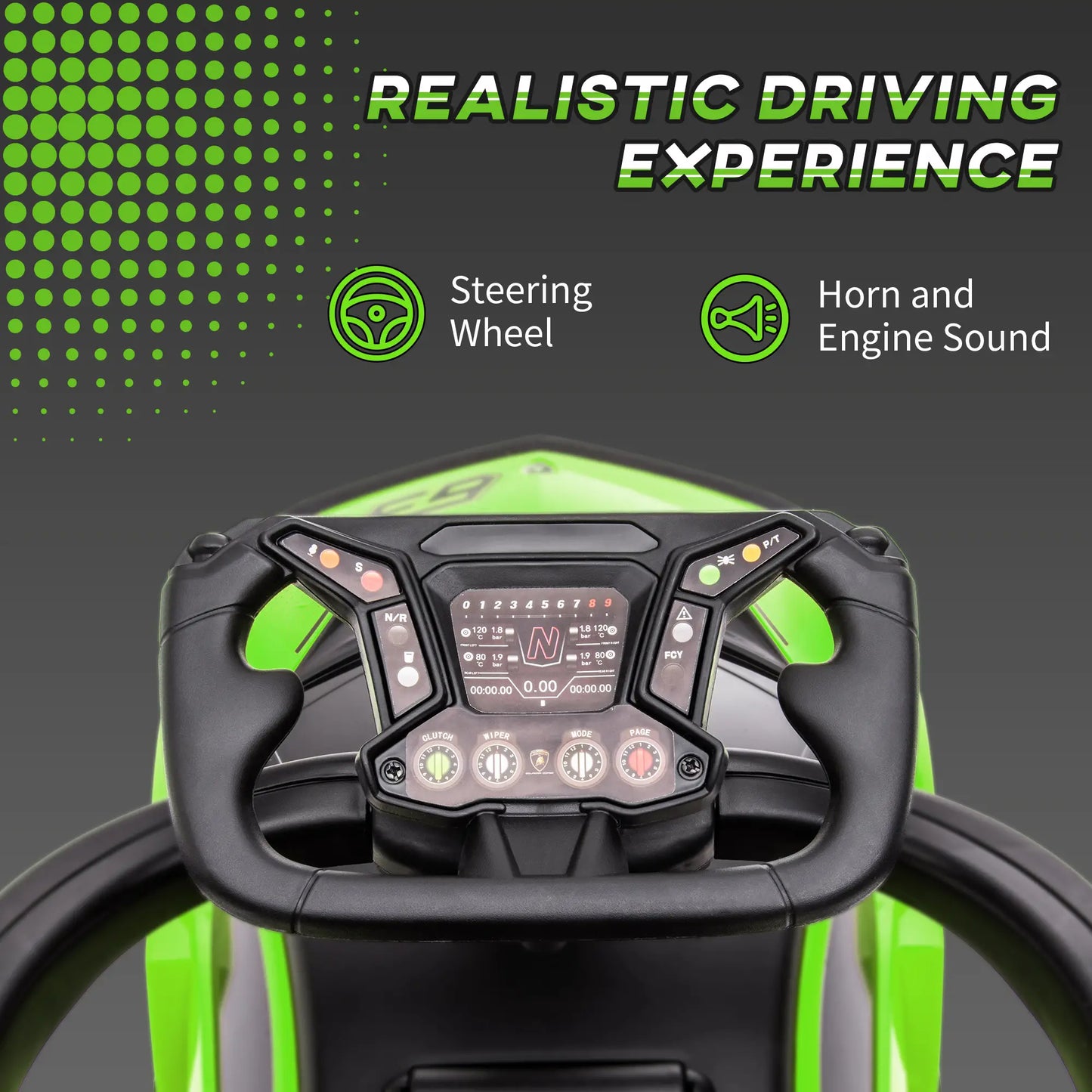 3 in 1 Toddler Ride On Push Car, Sliding Car with Footrest, Green Push Cars for Toddlers at Gallery Canada