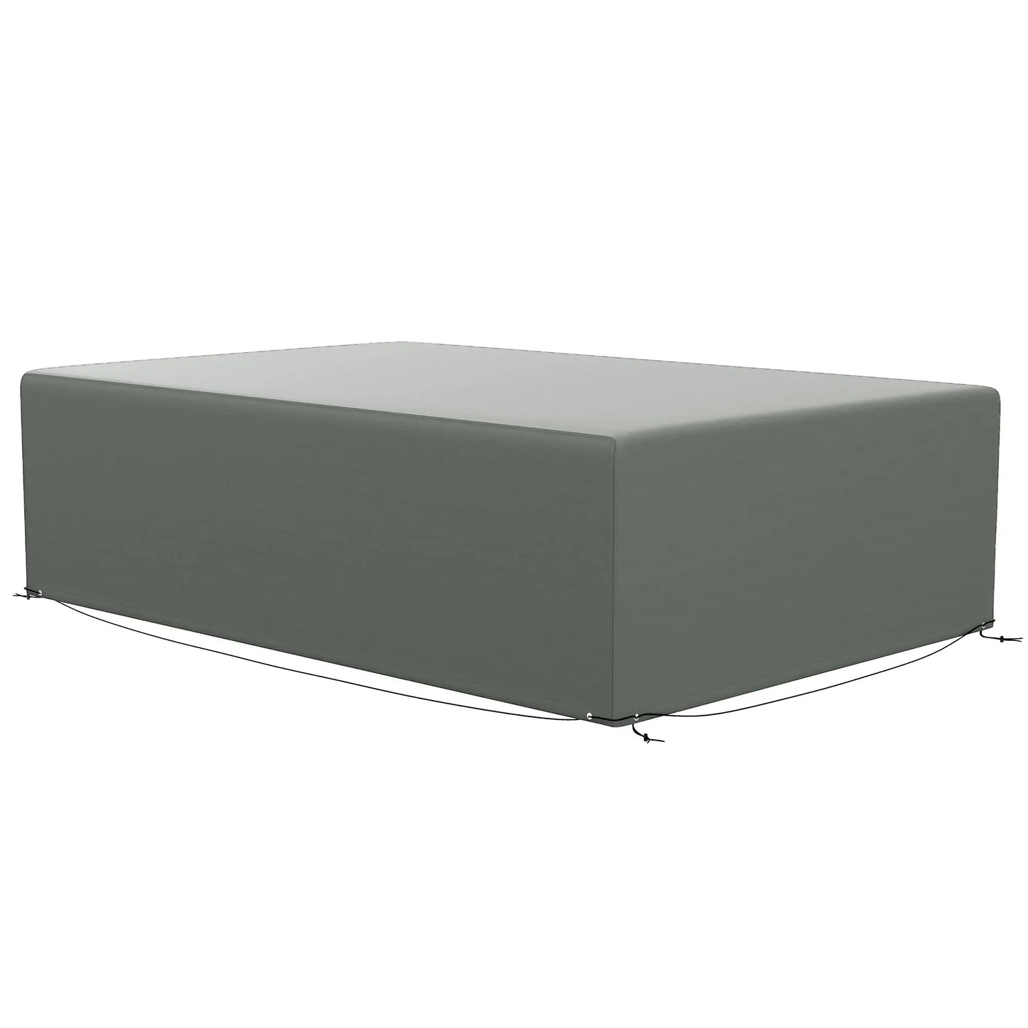 Waterproof Outdoor Sectional Sofa Cover, 97" x 65" x 26", Dark Grey Patio Furniture Covers Dark Grey at Gallery Canada