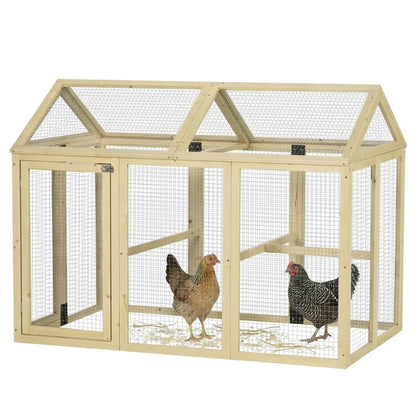 Expandable Outdoor Chicken Coop, 2 Doors, 3 Perches, 1–3 Chickens Chicken Coops at Gallery Canada