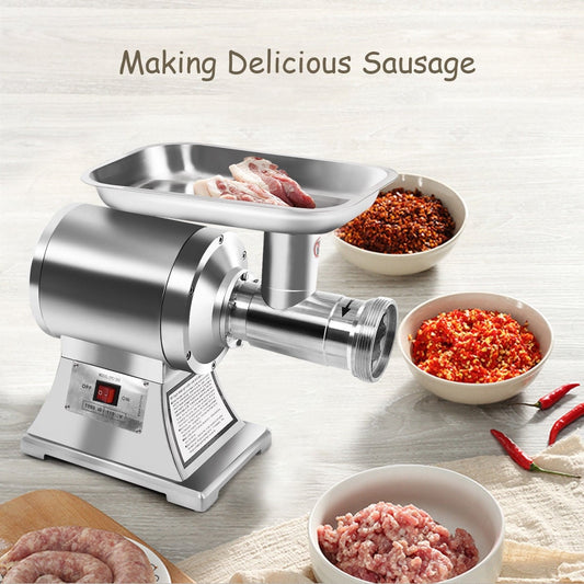 1100W Stainless Steel Heavy Duty #22 Electric Meat Grinder Food Grinders & Mills Options at Gallery Canada