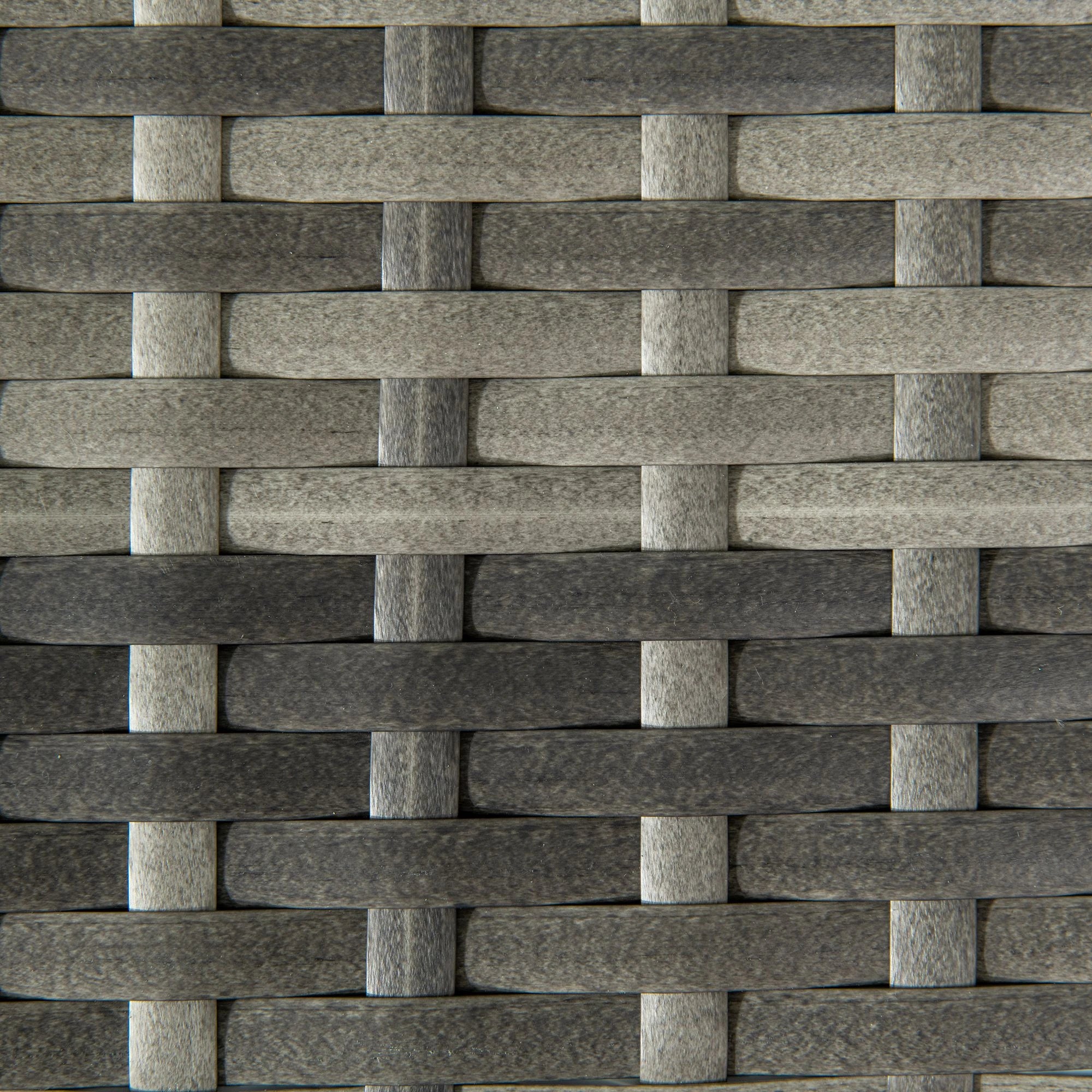 Patio Rattan End Table, Outdoor Side Table, Woven Top, Mixed Grey, Grey Patio Side Tables at Gallery Canada