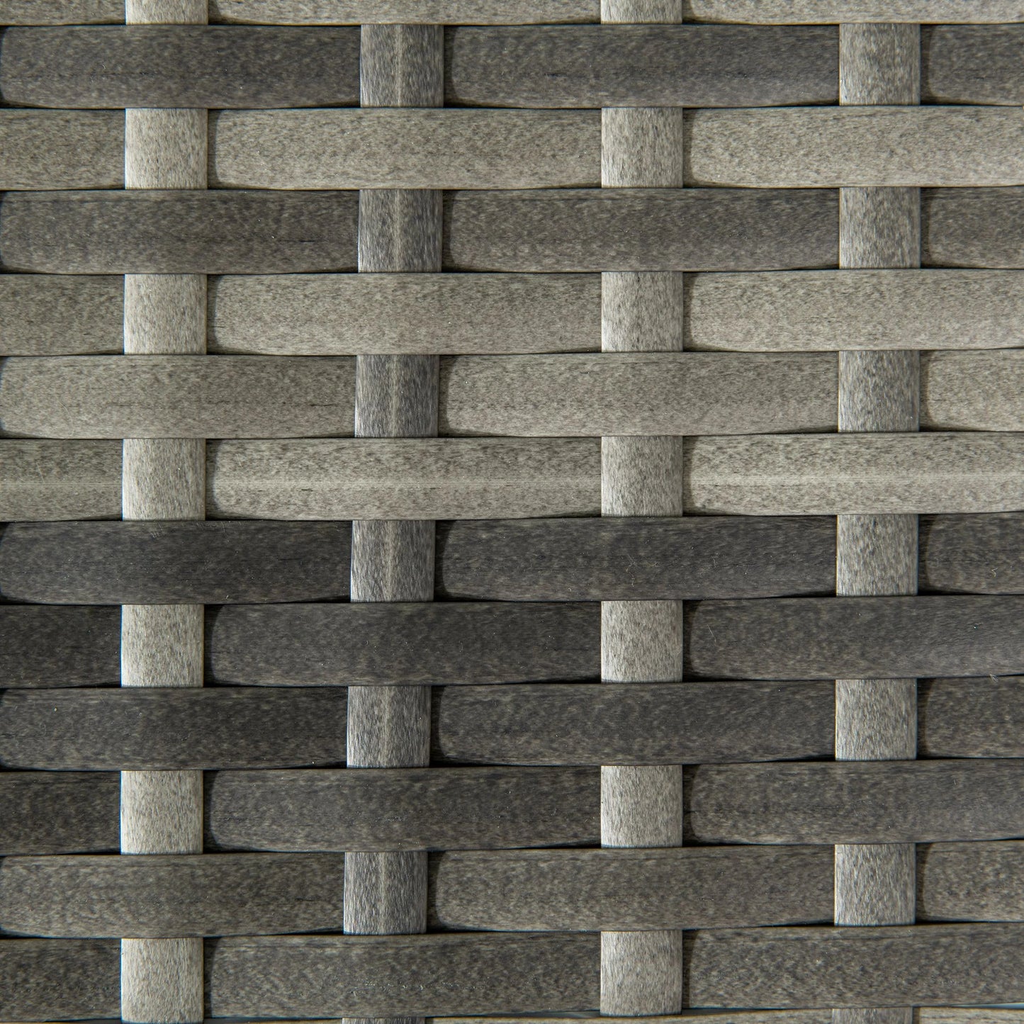 Patio Rattan End Table, Outdoor Side Table, Woven Top, Mixed Grey, Grey Patio Side Tables at Gallery Canada