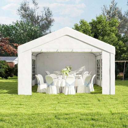 20'x13' Heavy Duty Portable Event Tent, White Canopy Tents at Gallery Canada