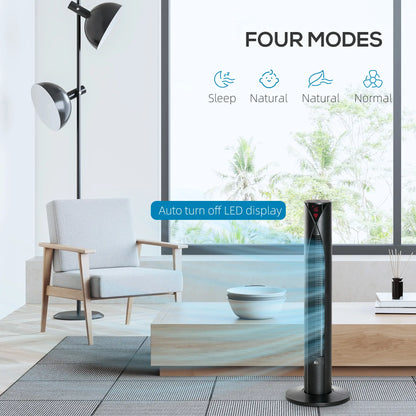 16" Tower and Pedestal Fan Set, Remote, Adjustable, White Tower Fans at Gallery Canada