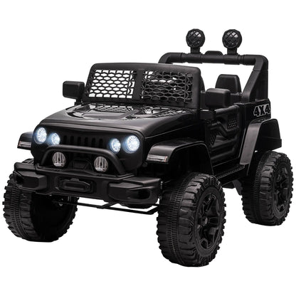 12V Kids Ride On Car, Off Road Truck Toy, Parent Remote, Black Electric Toy Cars at Gallery Canada