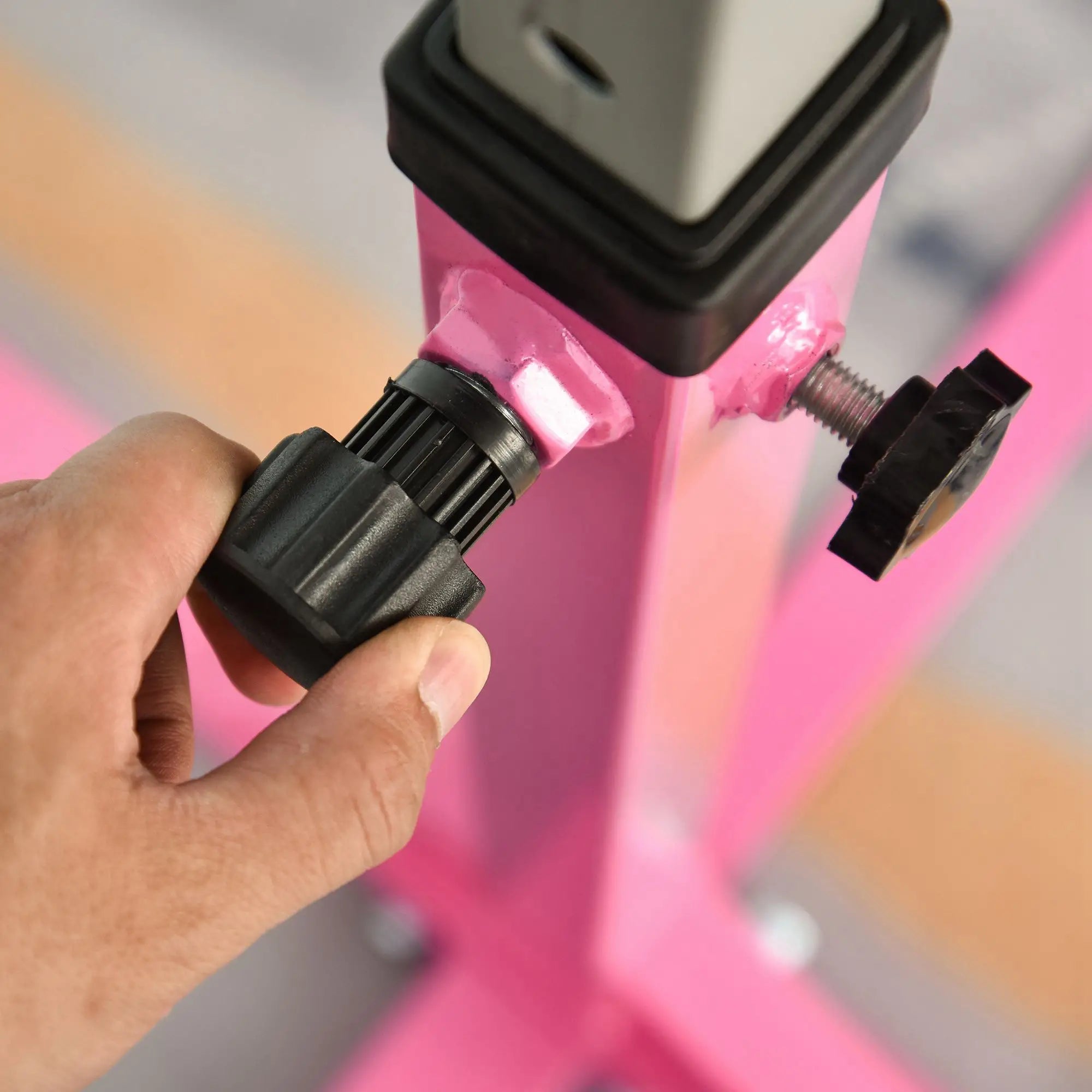 Kids Gymnastics Bar, 13-Level Adjustable Height, Pink Baby Gym & Playmats at Gallery Canada