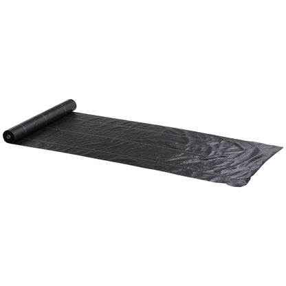 3ft x 300ft Weed Barrier, Landscape Fabric, Heavy-Duty, 2oz Weed Barrier Fabrics Black at Gallery Canada