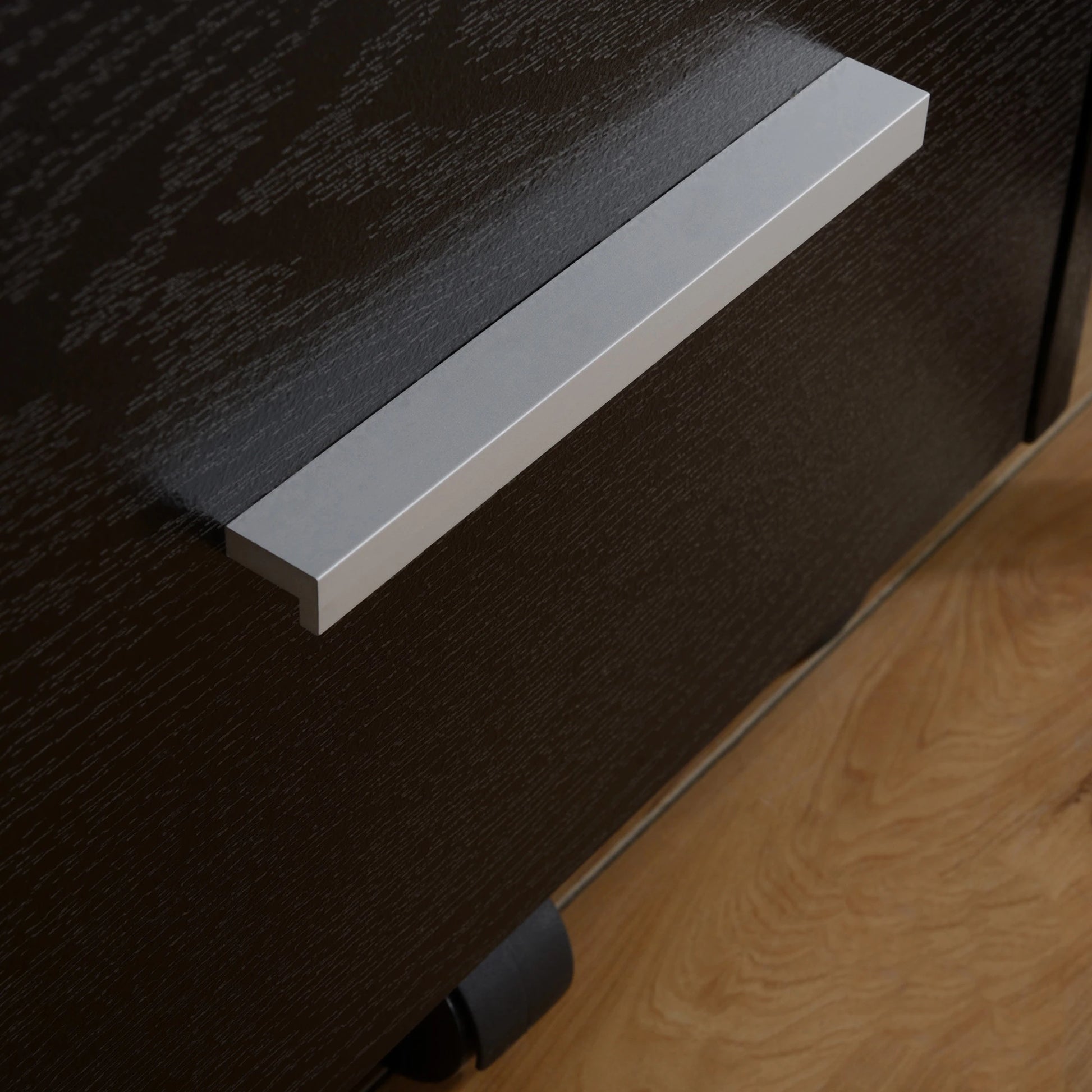 3 Drawer File Cabinet with Lock, Lockable on Wheels, Black Office Cabinets & Cupboards at Gallery Canada