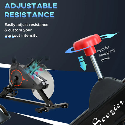 Upright Exercise Bike, Magnetic Resistance, LCD Display, Adjustable Exercise & Stationary Bikes at Gallery Canada