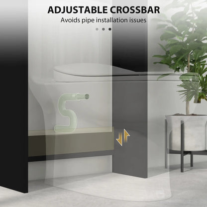 Over Toilet Cabinet, Bathroom Storage with Barn Doors, Open Shelf, Black Bathroom Cabinets at Gallery Canada