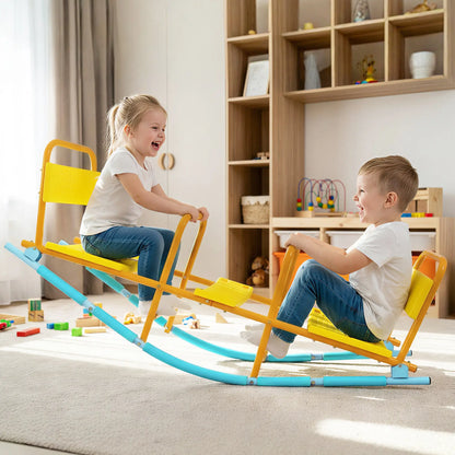 Metal Seesaw For Kids, 2 In 1 Rocking Teeter Totter, Playground Equipment Gym Sets & Swings at Gallery Canada
