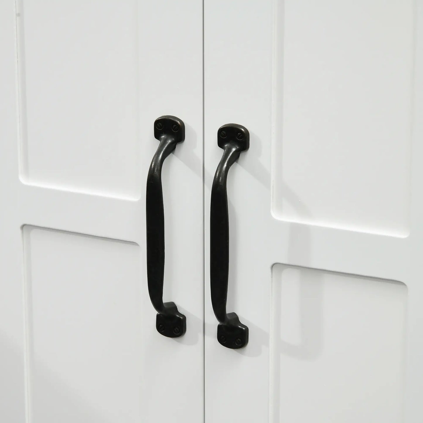 Pedestal Under Sink Cabinet, Bathroom Vanity Storage, Double Doors, Adjustable Shelf, White Bathroom Cabinets at Gallery Canada