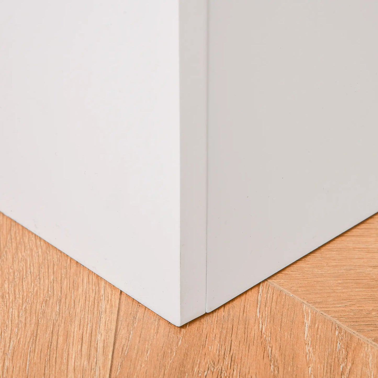 Wooden Kids Toy Box with Lid, Storage Organizer, Safety Hinge, White Baby & Kids Storage at Gallery Canada