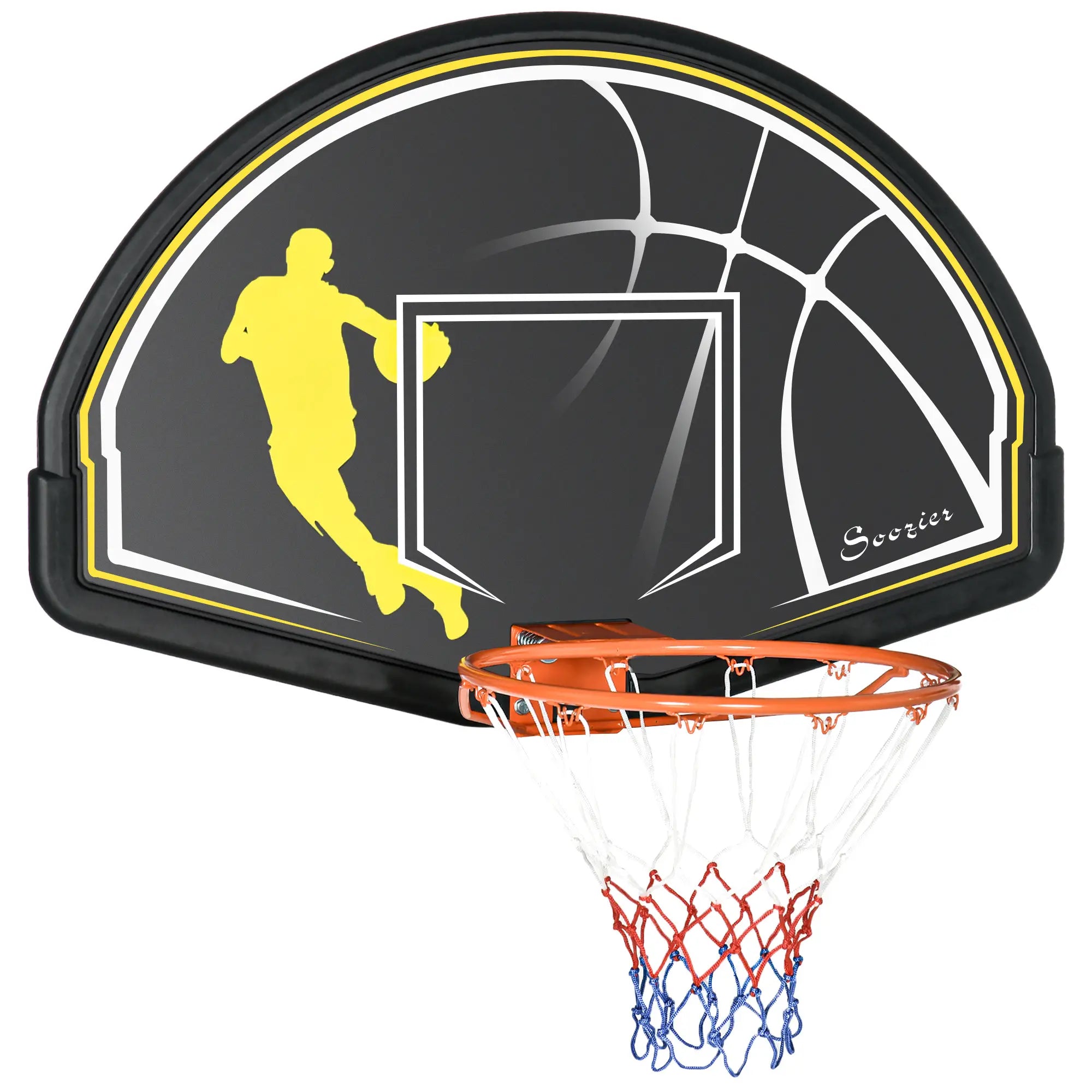 Wall Mounted Basketball Hoop, Mini Backboard for Kids and Adults Basketball at Gallery Canada