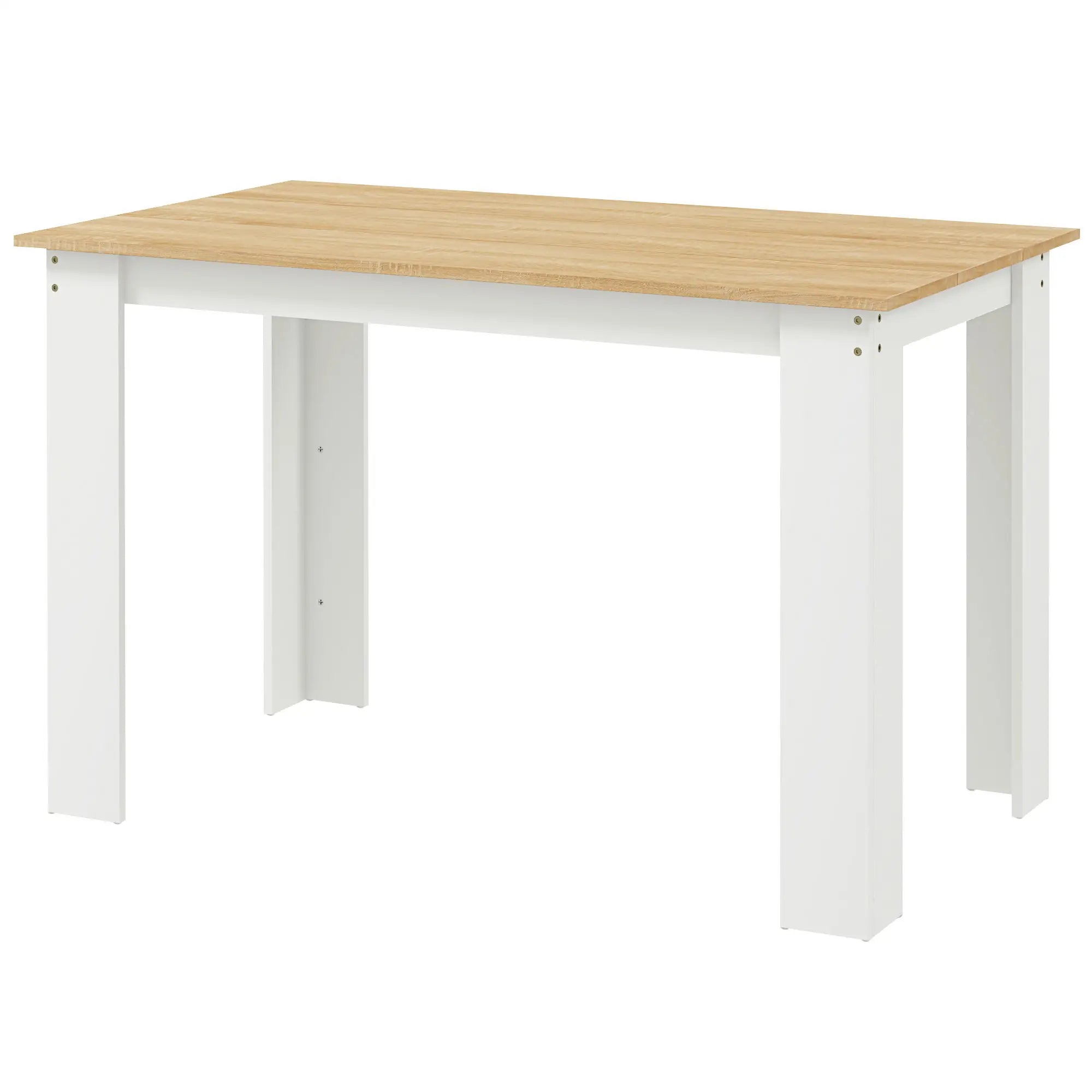Kitchen Table for 4-6, Wood Effect Dining Table, Oak Bar Tables Oak at Gallery Canada
