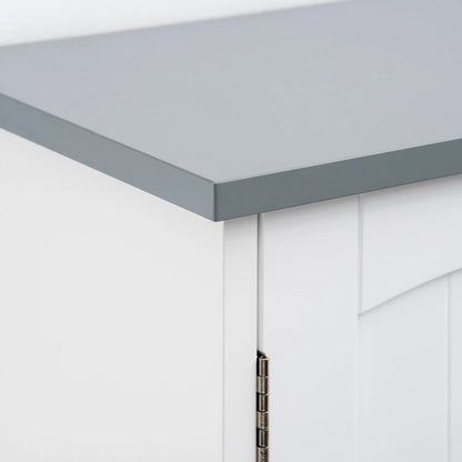 Modern Over Toilet Storage Cabinet, Double Door, Adjustable Shelf, White Over The Toilet Storage at Gallery Canada