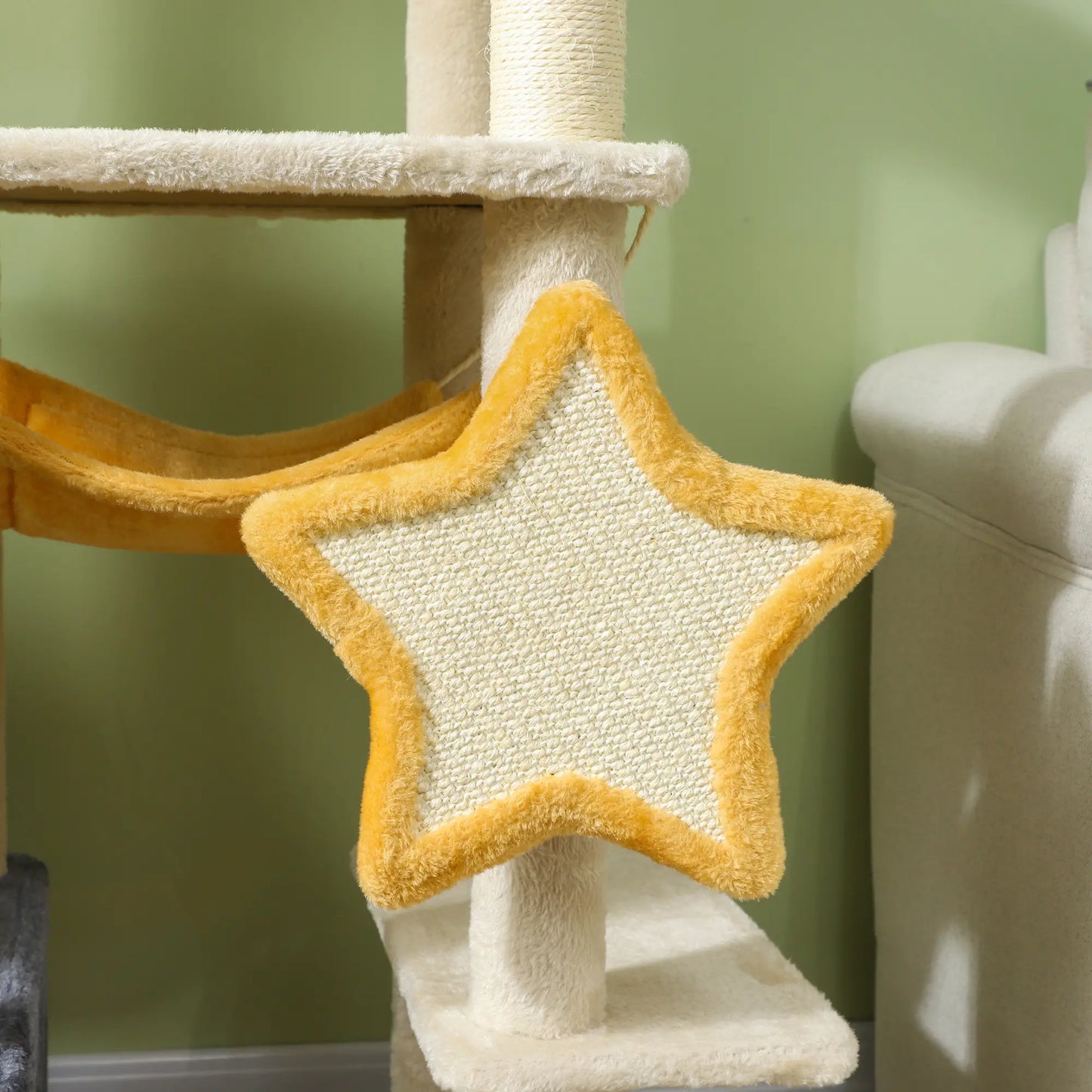 Star Moon Cat Tree, Scratching Posts, Condo, Bed, Toys, Beige Cat Towers at Gallery Canada