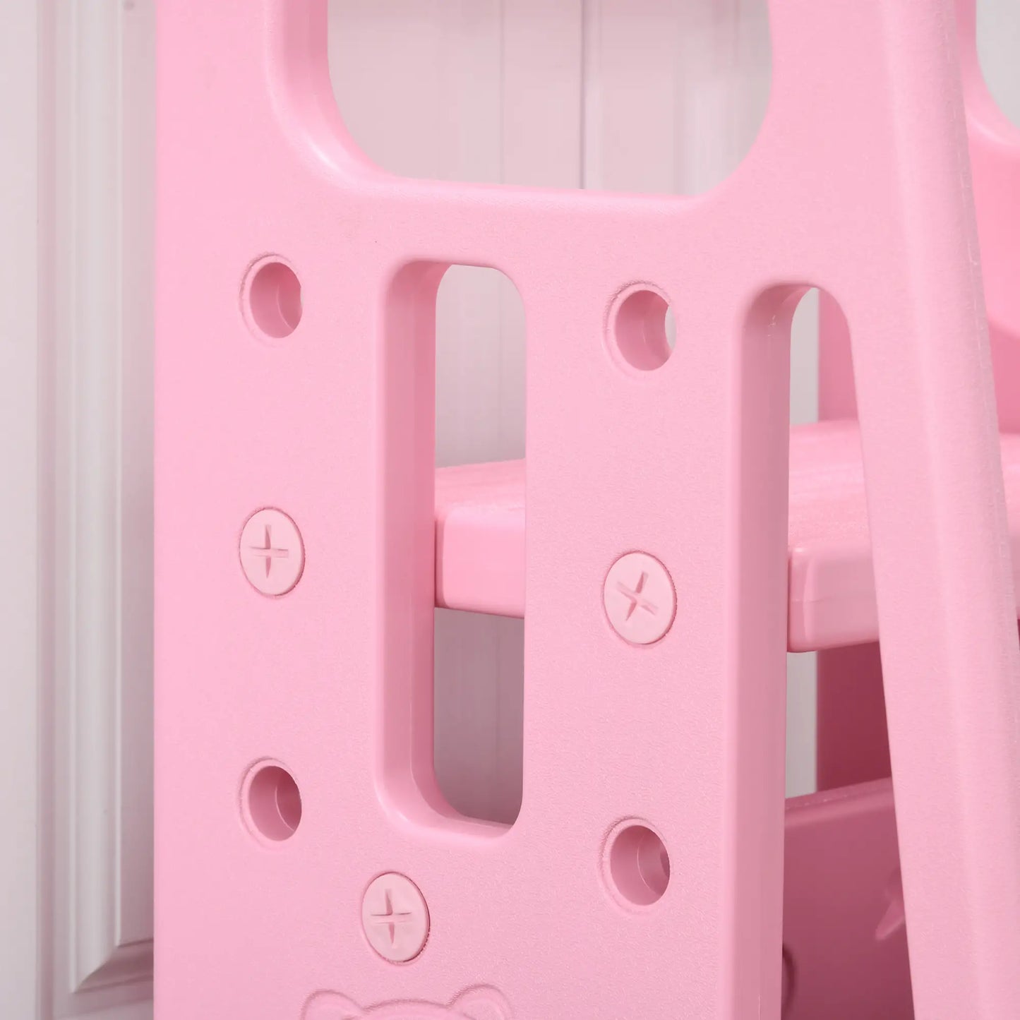 Toddler Kitchen Helper 2 Step Stool, Adjustable Height, Safety Rail, Pink Toddler & Kids Step Stools at Gallery Canada