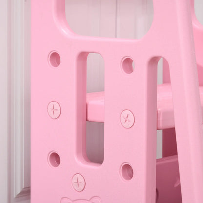 Toddler Kitchen Helper 2 Step Stool, Adjustable Height, Safety Rail, Pink Toddler & Kids Step Stools at Gallery Canada