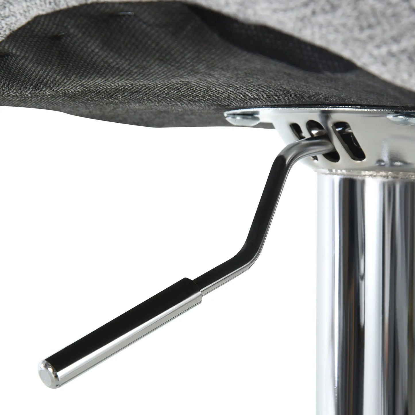 Set of 2 Adjustable Swivel Bar Stools, Counter Height, Grey Bar Stools at Gallery Canada