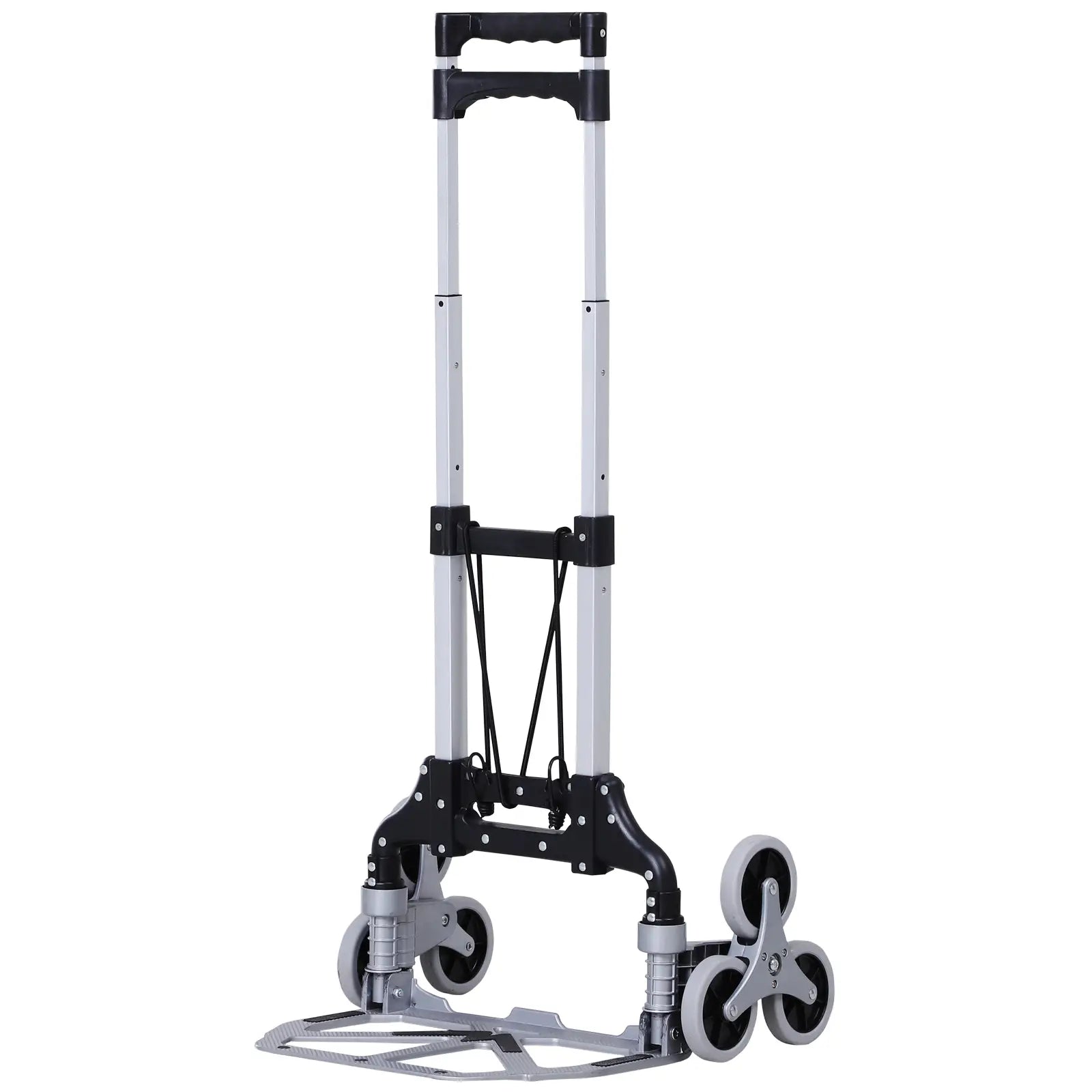 6-Wheels Stair Climber Hand Truck, Heavy Duty Folding Cart, 154lbs Capacity Folding Hand Trucks at Gallery Canada