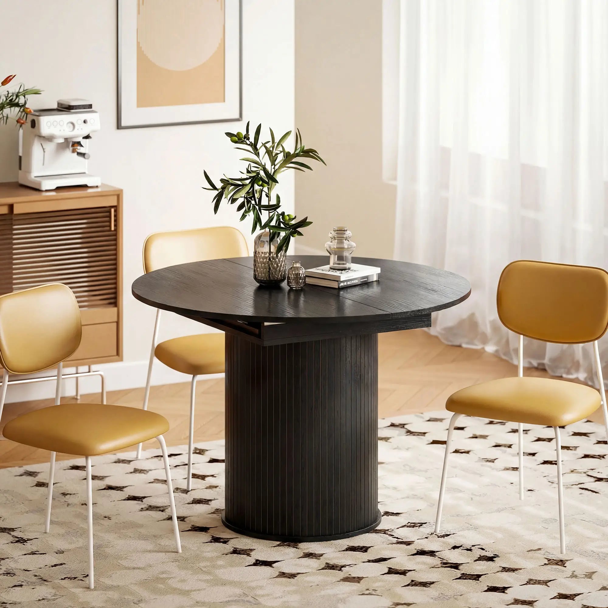 Extendable Kitchen Table, 43.5