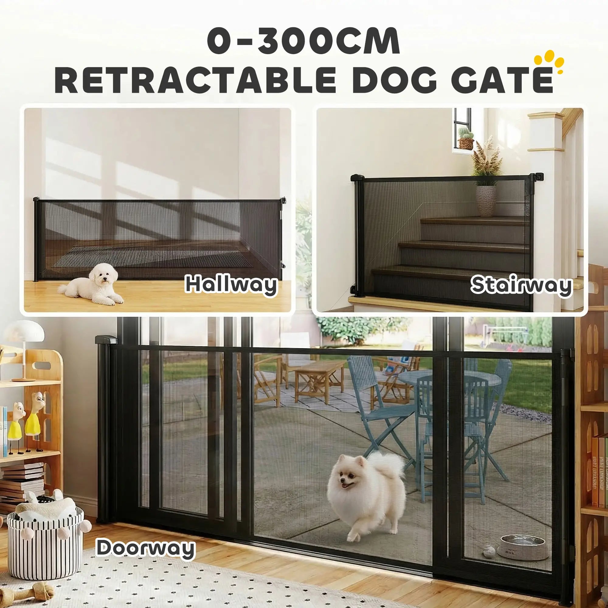 Retractable Dog Gate, 41