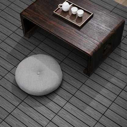 Interlocking Deck Tiles, 11 Pack 12" x 12", Waterproof Non-Slip, Grey Deck Tiles at Gallery Canada
