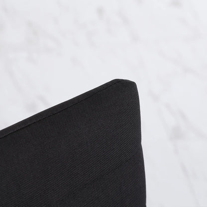 High Back Dining Chairs, Upholstered Linen Fabric, Metal Legs, Set of 4, Black Bar Stools at Gallery Canada