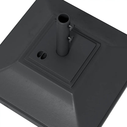 Square Umbrella Base With Wheels, 99 Lbs Water Or 132 Lbs Sand Filled, Black Umbrella Bases at Gallery Canada