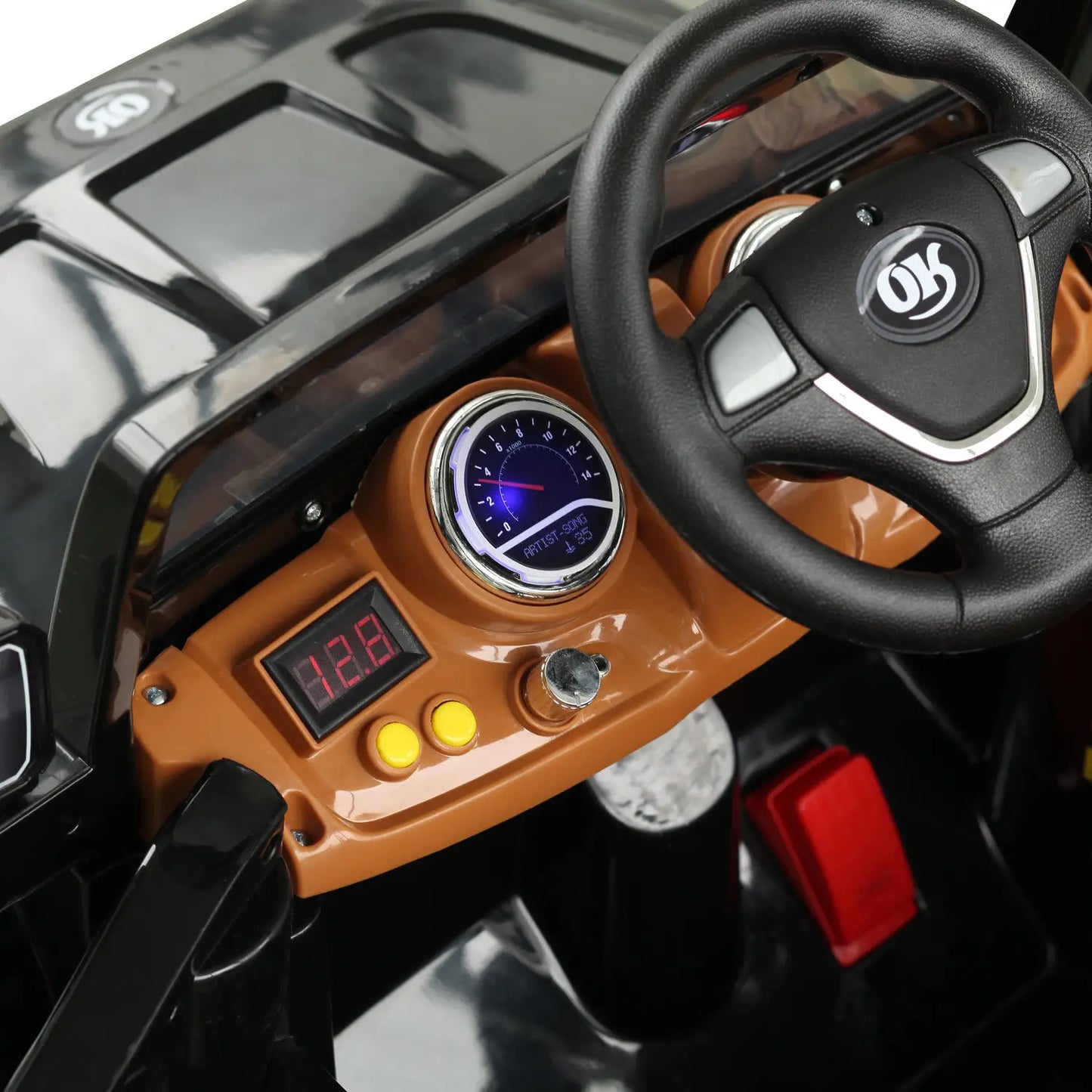 12V Kids Electric Toy Car, Jeep Power Wheels, Remote Control, Black Electric Toy Cars at Gallery Canada