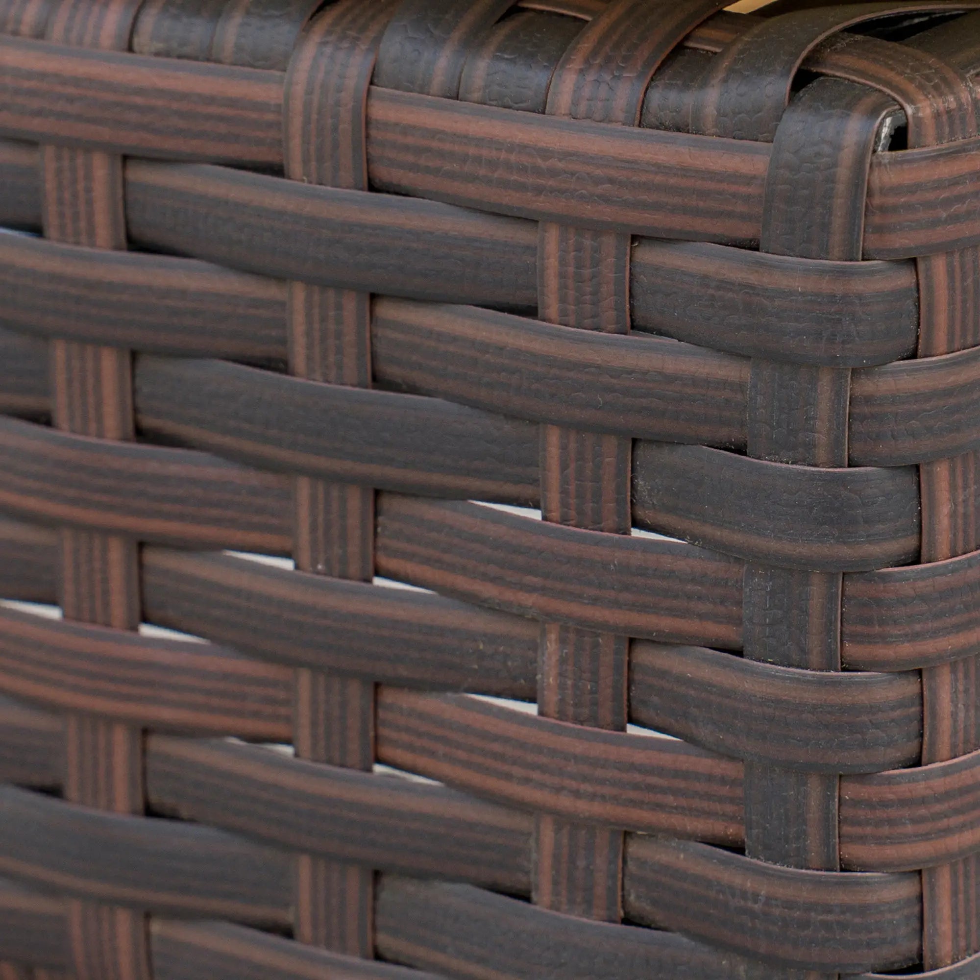 Wicker Patio Lounger, Outdoor Recliner w/ Adjustable Backrest, Khaki Chaise Loungers at Gallery Canada