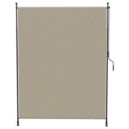 7' x 10' Retractable Patio Awning, Manual Outdoor Privacy Screen, Beige Retractable Side Awning Beige at Gallery Canada
