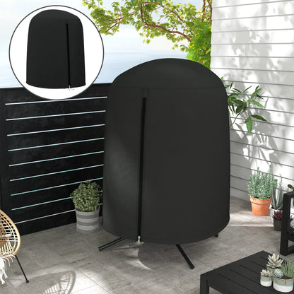 Egg Chair Cover, Waterproof Oxford Fabric, 50.4" x 74.8" H, Black Patio Furniture Covers at Gallery Canada