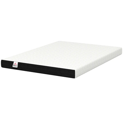 6 Inch Memory Foam Mattress, Medium Firm, CertiPUR-US Mattresses White, Grey at Gallery Canada