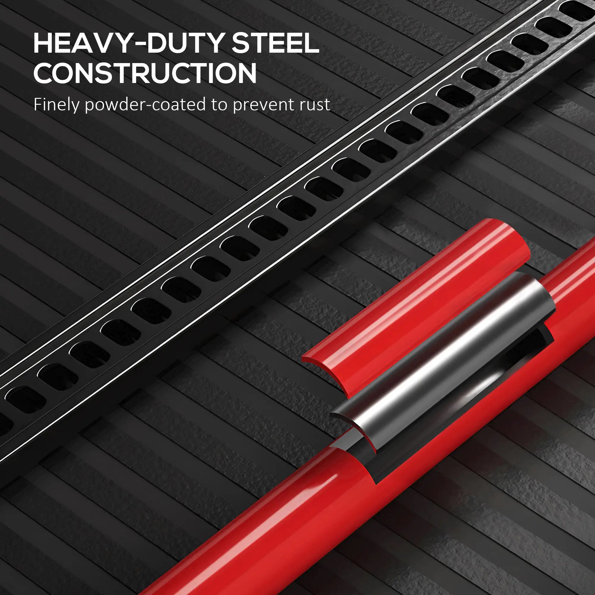 3 Tonne 6600 lb Farm Jack, 48 Inch High Lift, Red Automotive at Gallery Canada