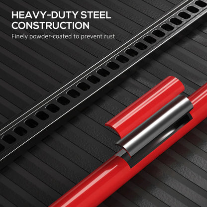 3 Tonne 6600 lb Farm Jack, 48 Inch High Lift, Red Automotive at Gallery Canada