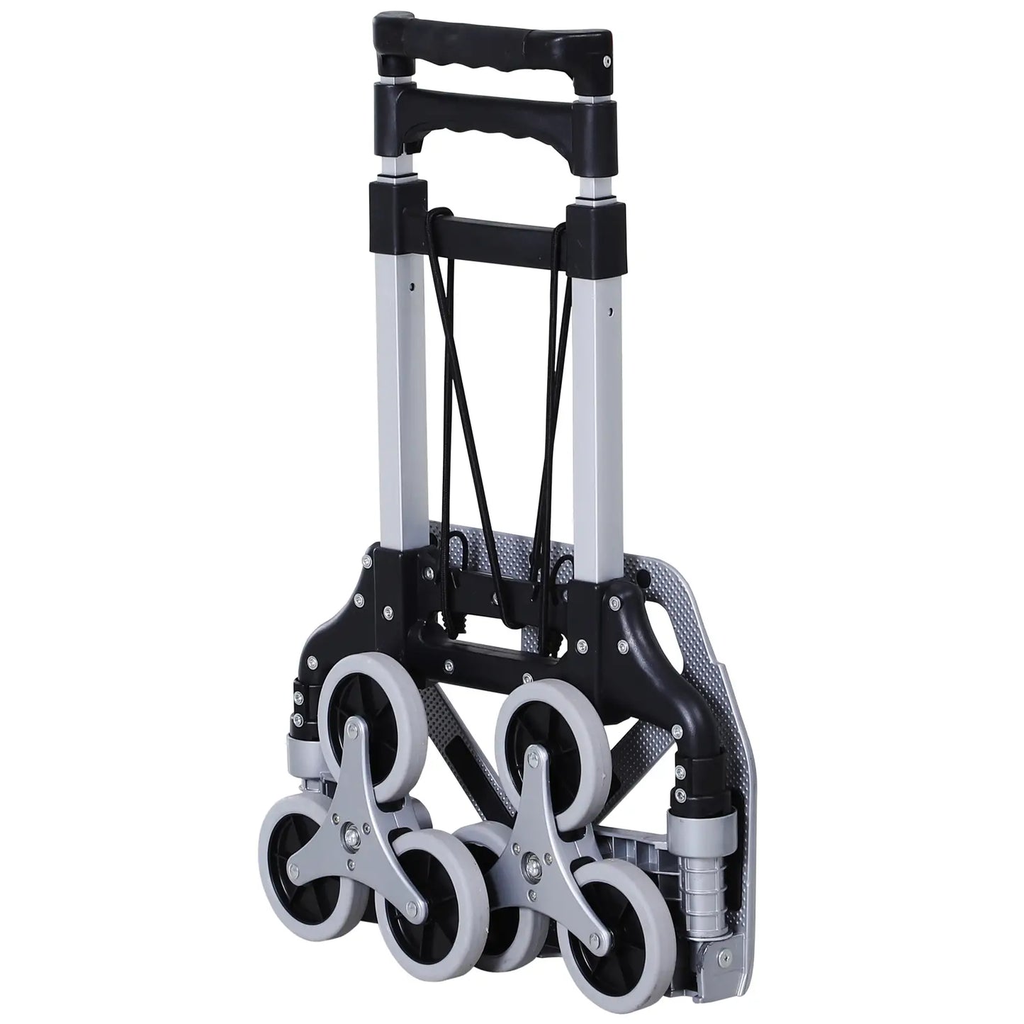 6-Wheels Stair Climber Hand Truck, Heavy Duty Folding Cart, 154lbs Capacity Folding Hand Trucks at Gallery Canada