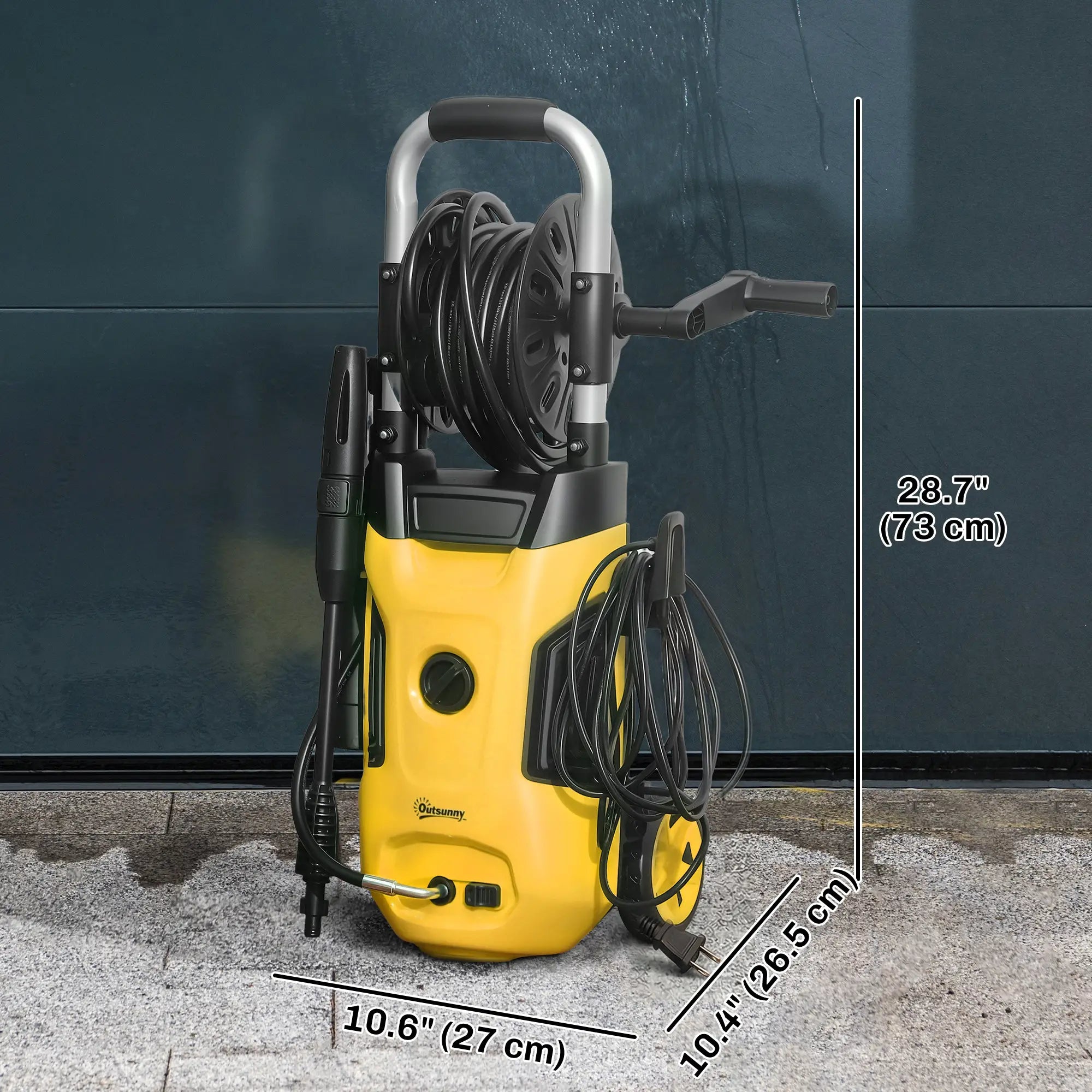 Electric Pressure Washer, 2176 PSI High Pressure Washer with 20 ft Outlet Hose, Adjustable Nozzle, 1.9GPM Power Washer Garden Accessories at Gallery Canada