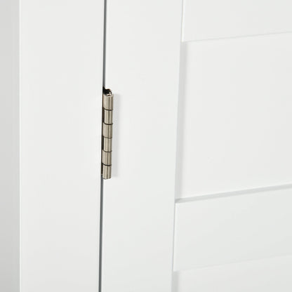 Bathroom Wall Cabinet, Medicine Cabinet, Over Toilet Storage Cabinet with Adjustable Shelves for Kitchen, Entryway, White at Gallery Canada