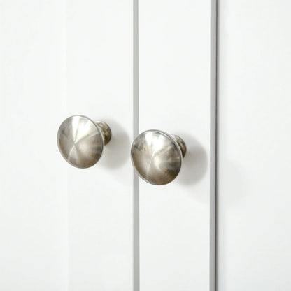 Sideboard Buffet Cabinet, 27" Kitchen Storage, Adjustable Shelf, White Storage Cabinets at Gallery Canada