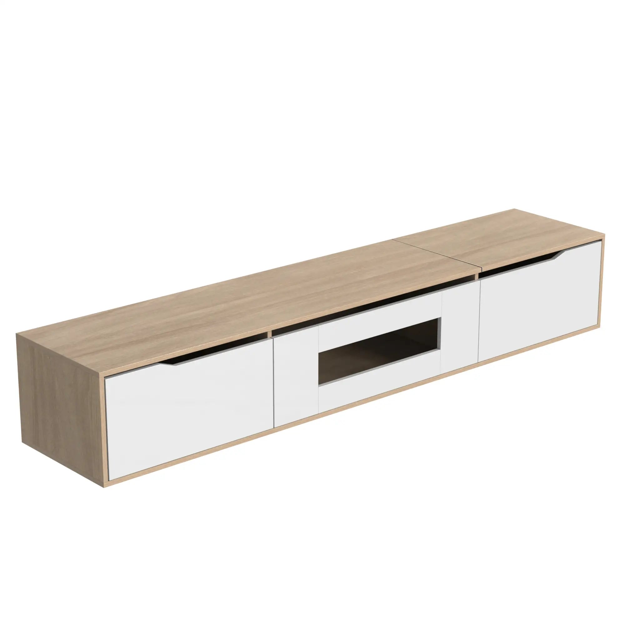 Modern TV Stand With LED Lighting, 71