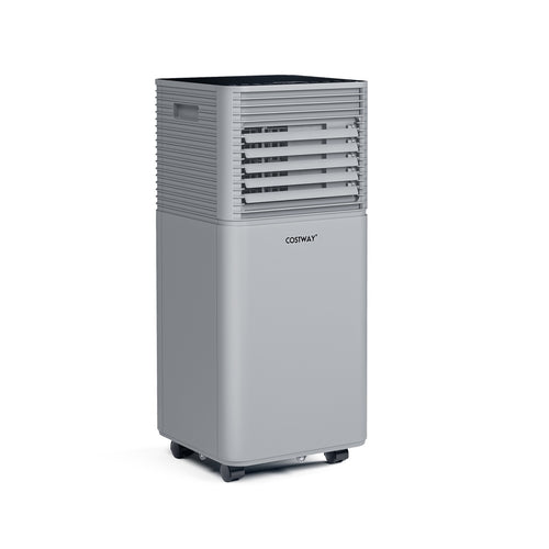 8000 BTU 3-in-1 Air Cooler with Dehumidifier and Fan Mode, Gray