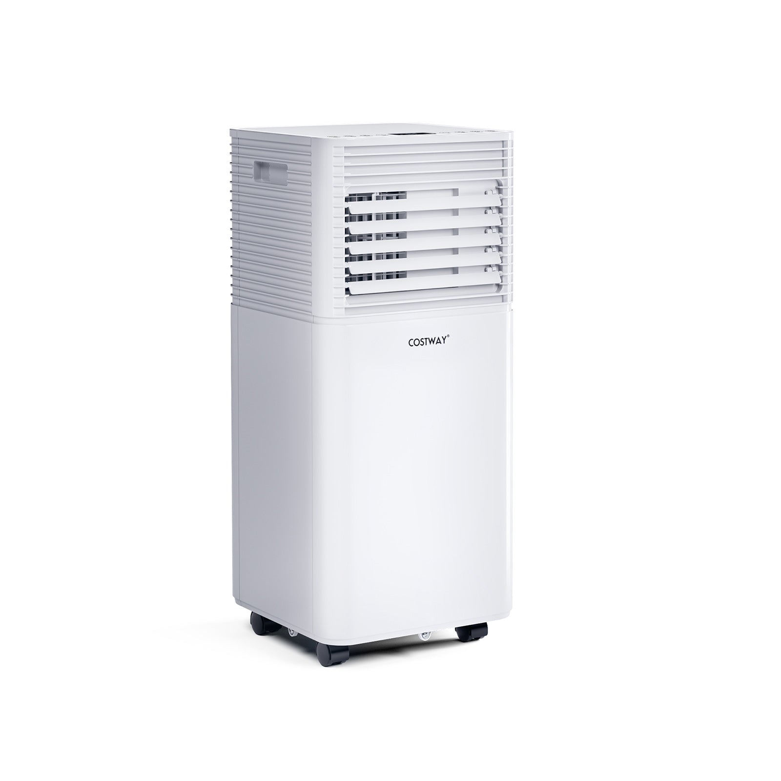 10000 BTU Air Cooler with Fan and Dehumidifier Mode, White Portable Air Conditioners White at Gallery Canada