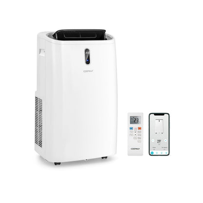12000 BTU Portable Air Conditioner, Smart Control, White Portable Air Conditioners at Gallery Canada