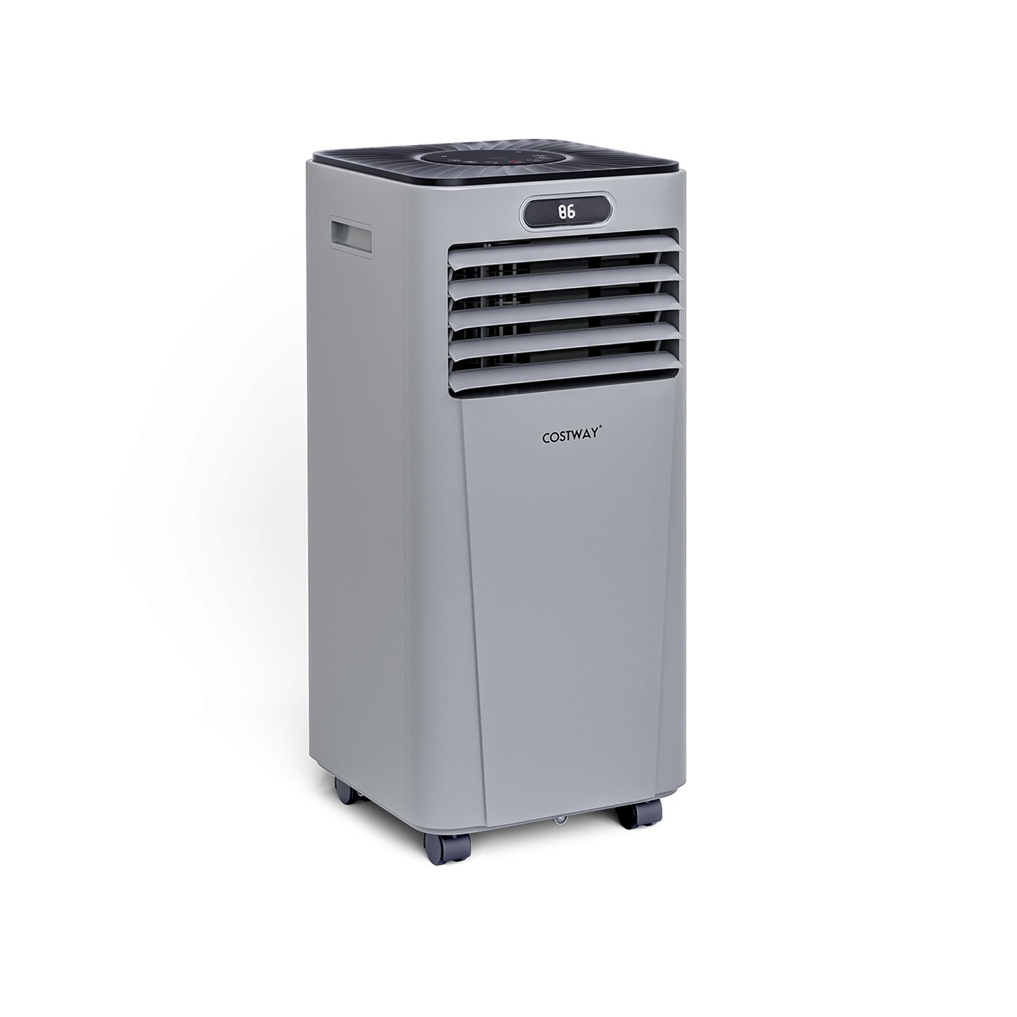 10000 BTU Portable Air Conditioner with Remote Control, Gray Air Conditioners at Gallery Canada