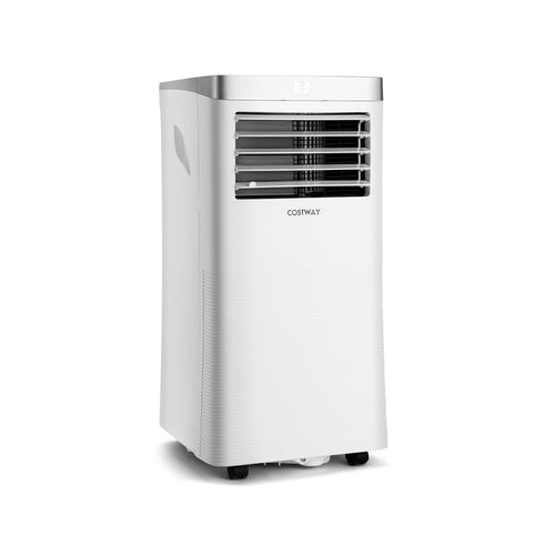 8000 BTU 3-in-1 Portable Air Conditioner with Remote Control, White