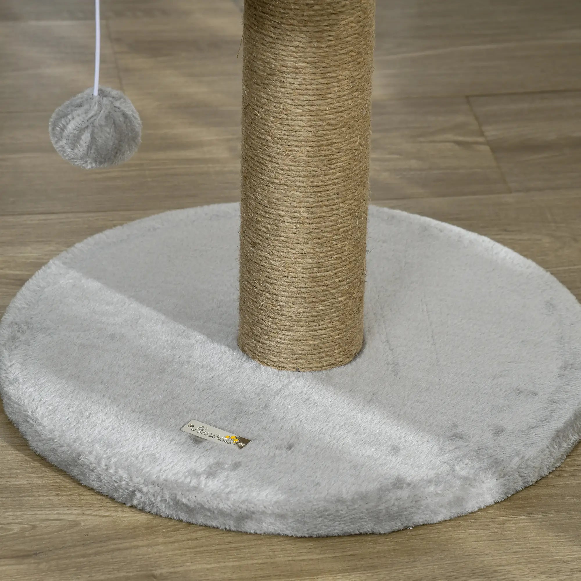 Cat Tree with Scratching Post, Toy Ball, Perch, 16