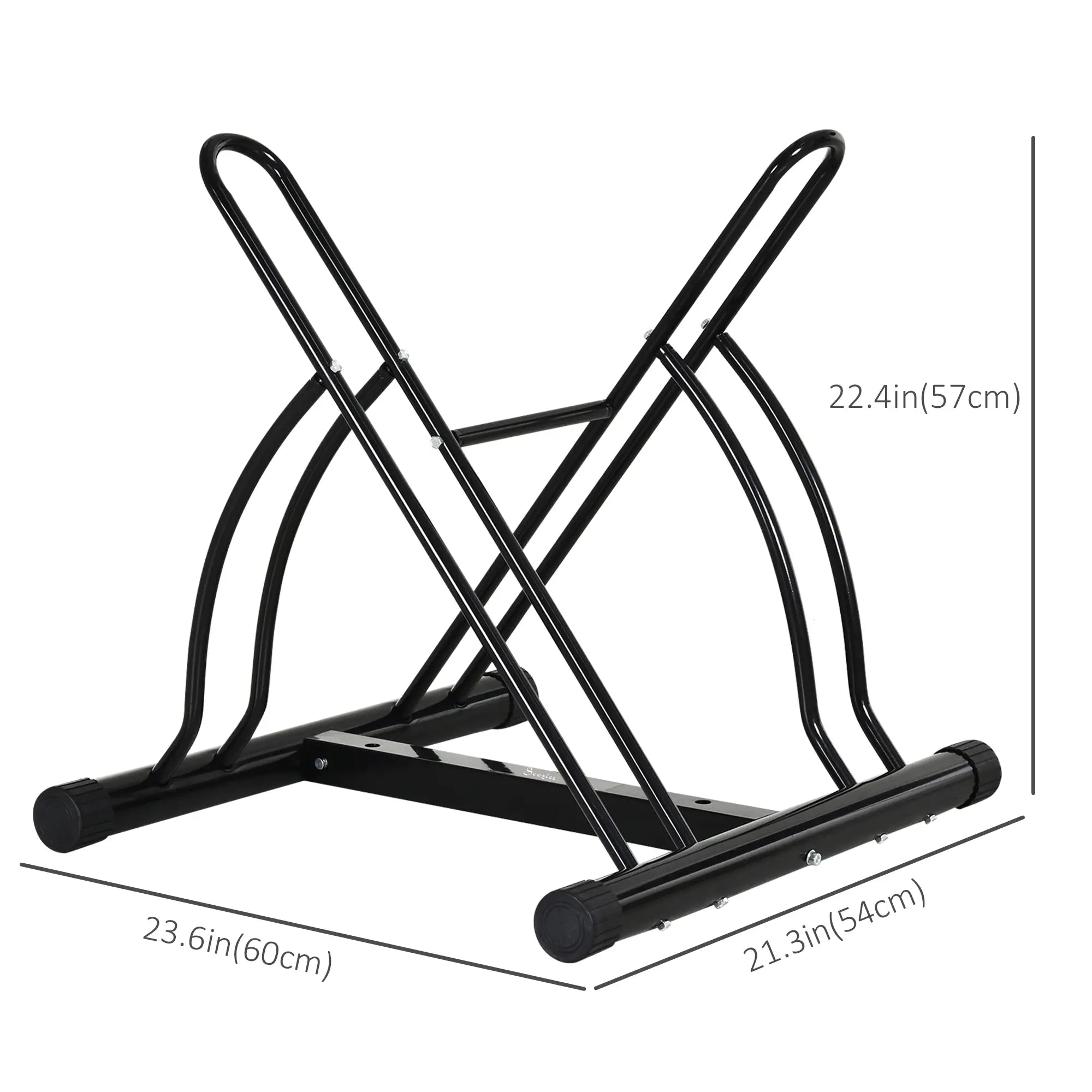 2 Bike Rack Floor Stand, Indoor Outdoor Bike Storage Holder Bike Parking Stands at Gallery Canada