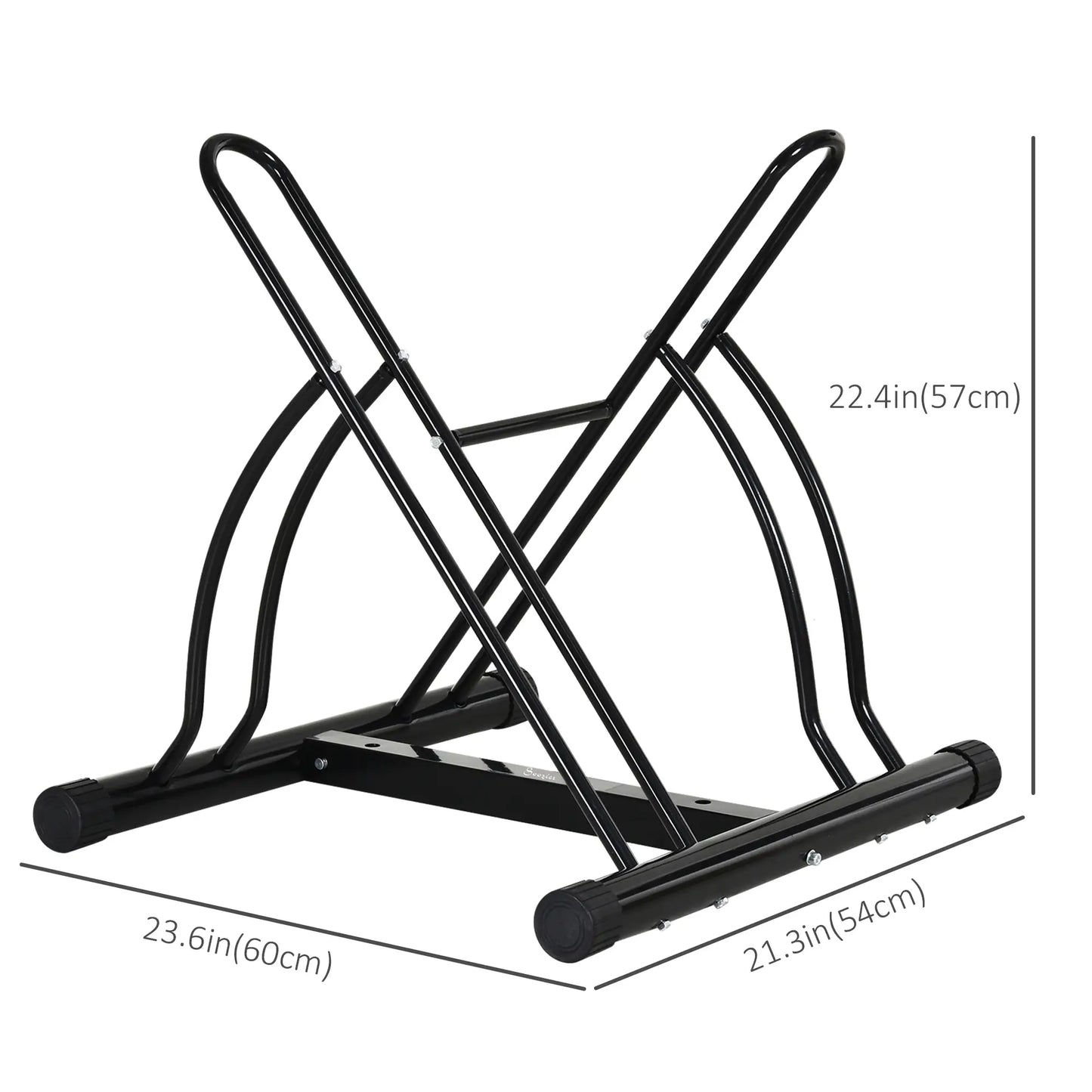 2 Bike Rack Floor Stand, Indoor Outdoor Bike Storage Holder Bike Parking Stands at Gallery Canada